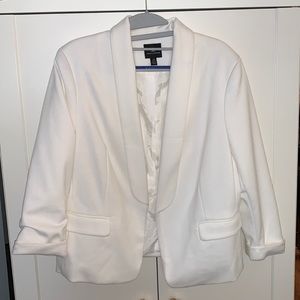 White blazer